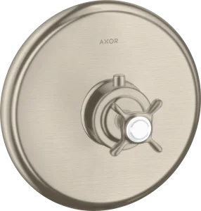 Axor Montreux Thermostatic Shower Mixer Concealed 217 X 187 X 135mm Nickel - Brushed