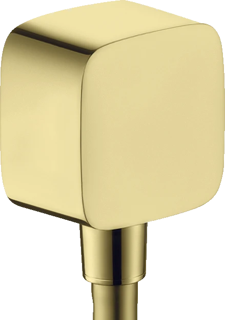 Axor Showersolutions Wall Outlet Softsquare Gold Polished
