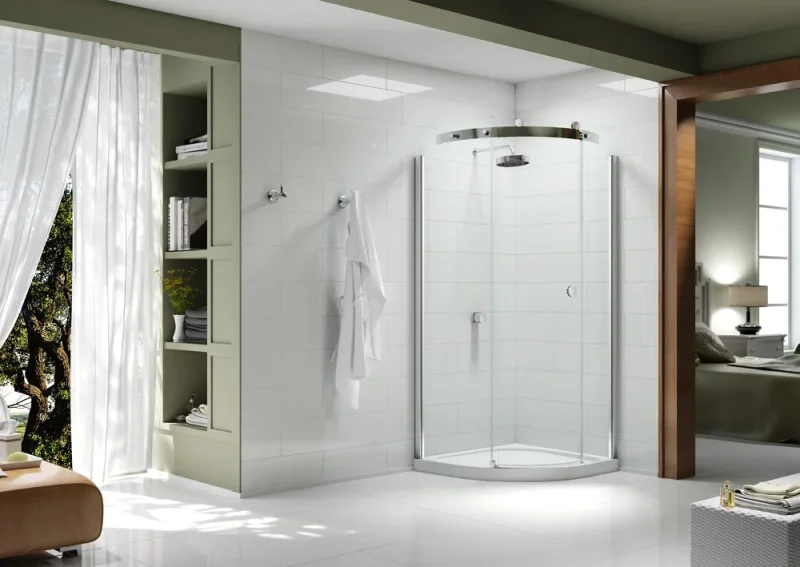 Merlyn 10 Series 1 Door Quadrant Left Hand 900mm product image - Image 1