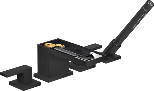 Axor Myedition Bath Mixers Concealed 400 X 350 X 160mm Black - Matt