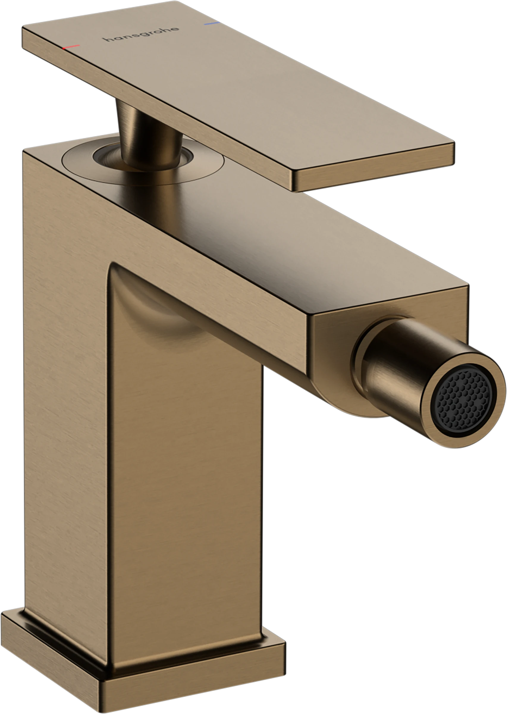 Hansgrohe Tecturis E Bidet Mixers 396 X 204 X 70mm Bronze - Brushed