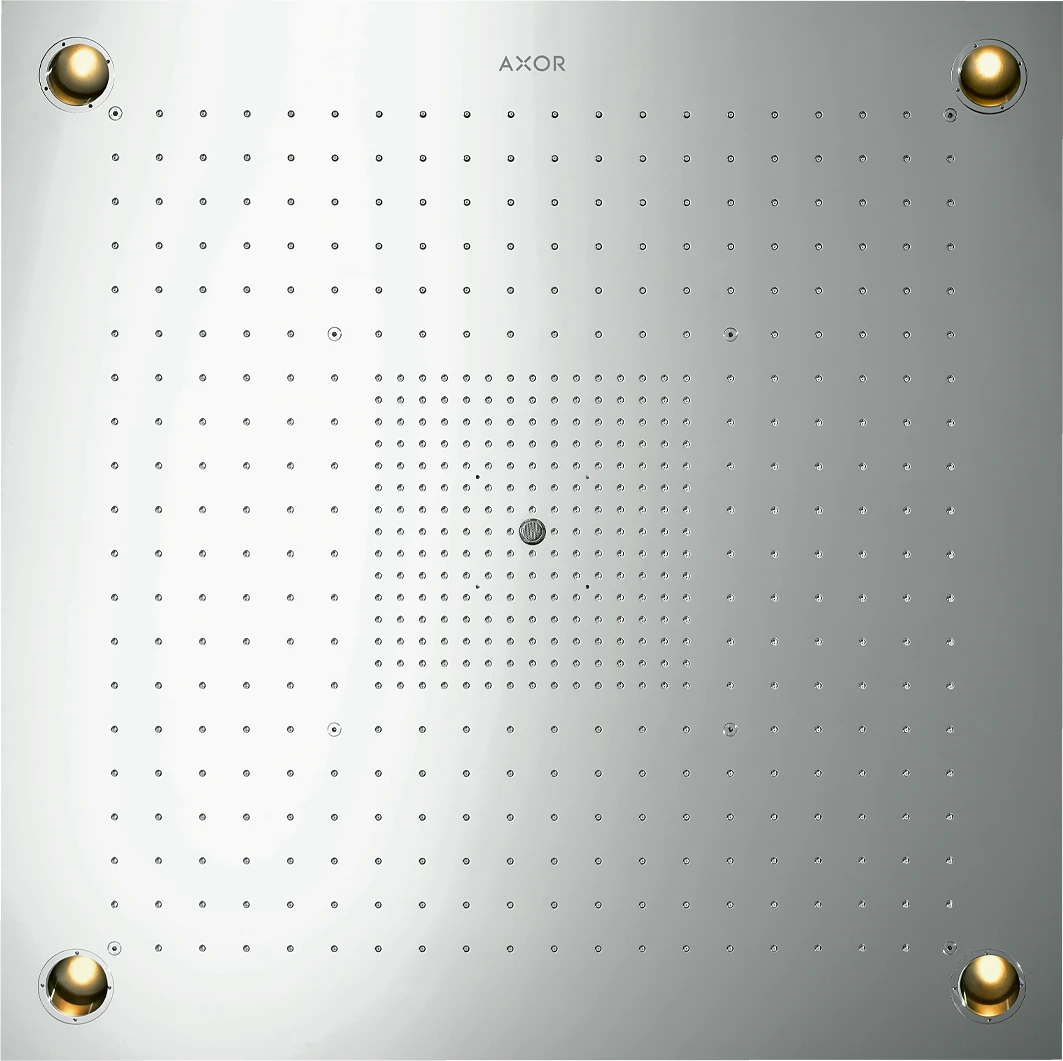 Axor Showersolutions Overhead Showers 1130 X 1095 X 205mm Stainless Steel