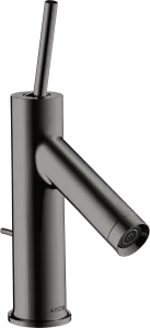 Axor Starck Single Lever Basin Mixer 70 With Pin Handle For Cloakroom Basins With Pop-up Waste Polished Black Chrome