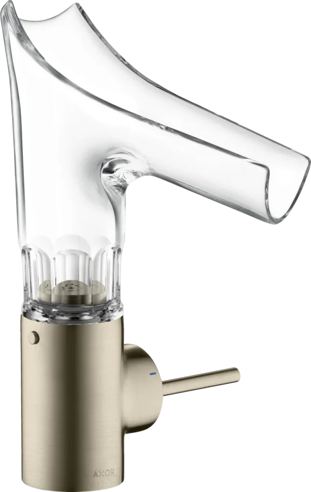 Axor Starck V Manual Mixers 395 X 280 X 160mm Nickel - Brushed product image - Image 1