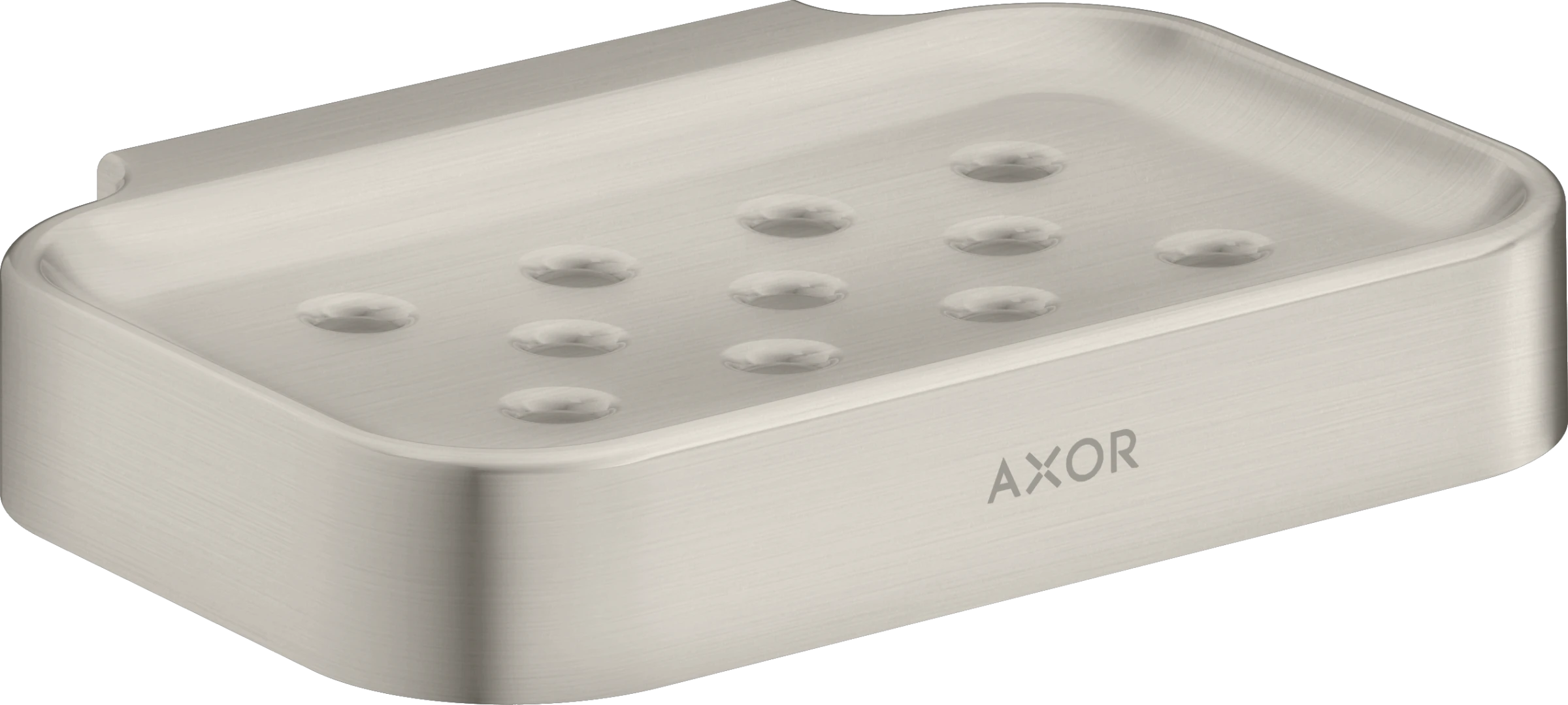 Axor Universal Circular Soap Dishes /-basket 130 X 110 X 87mm Stainless Steel