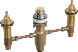 Axor Basic Set For 3-hole Rim-mounted Bath Mixer