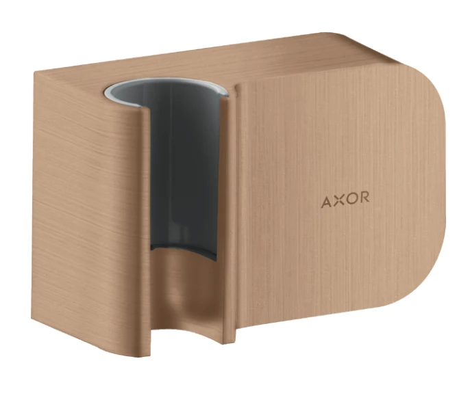 Axor One Wall Outlet 245 X 100 X 75mm Rose Gold/gold - Brushed