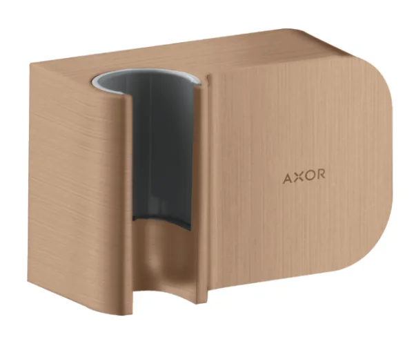Axor One Wall Outlet 245 X 100 X 75mm Rose Gold/gold - Brushed