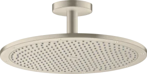 Axor Showersolutions Overhead Shower 350 1jet With Ceiling Connection Brushed Nickel