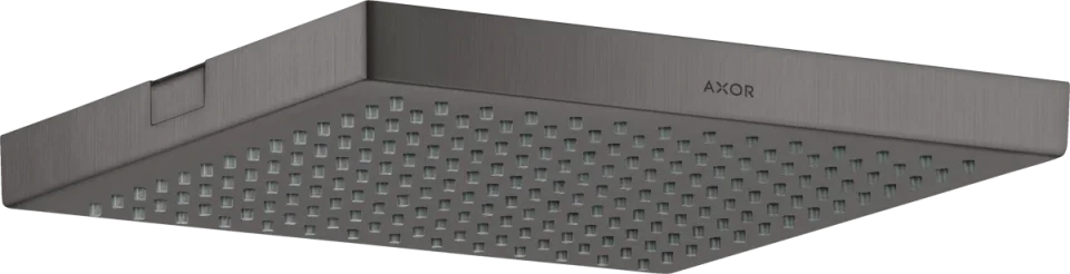 Axor Showersolutions Overhead Showers 365 X 264 X 212mm Gunmetal/chrome - Brushed product image - Image 1