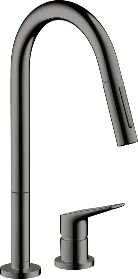 Axor Citterio M Manual Kitchen Mixers 555 X 310 X 110mm Gunmetal/chrome - Polished product image - Image 1