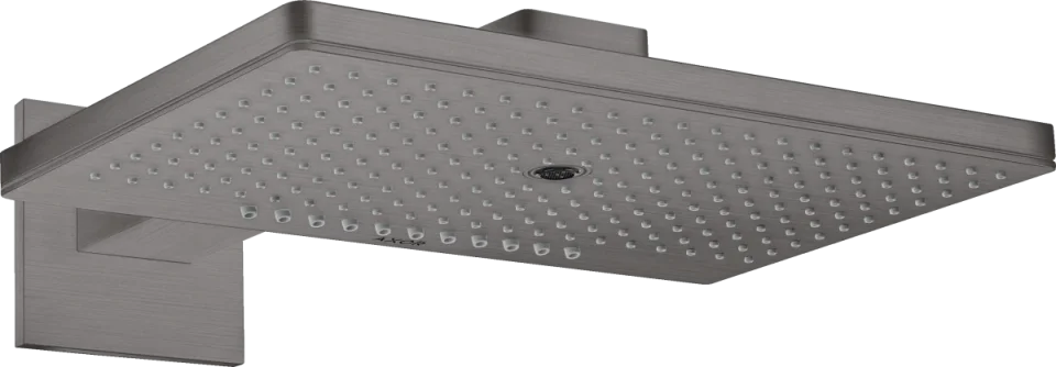 Axor Showersolutions Overhead Showers 575 X 380 X 202mm Gunmetal/chrome - Brushed product image - Image 1