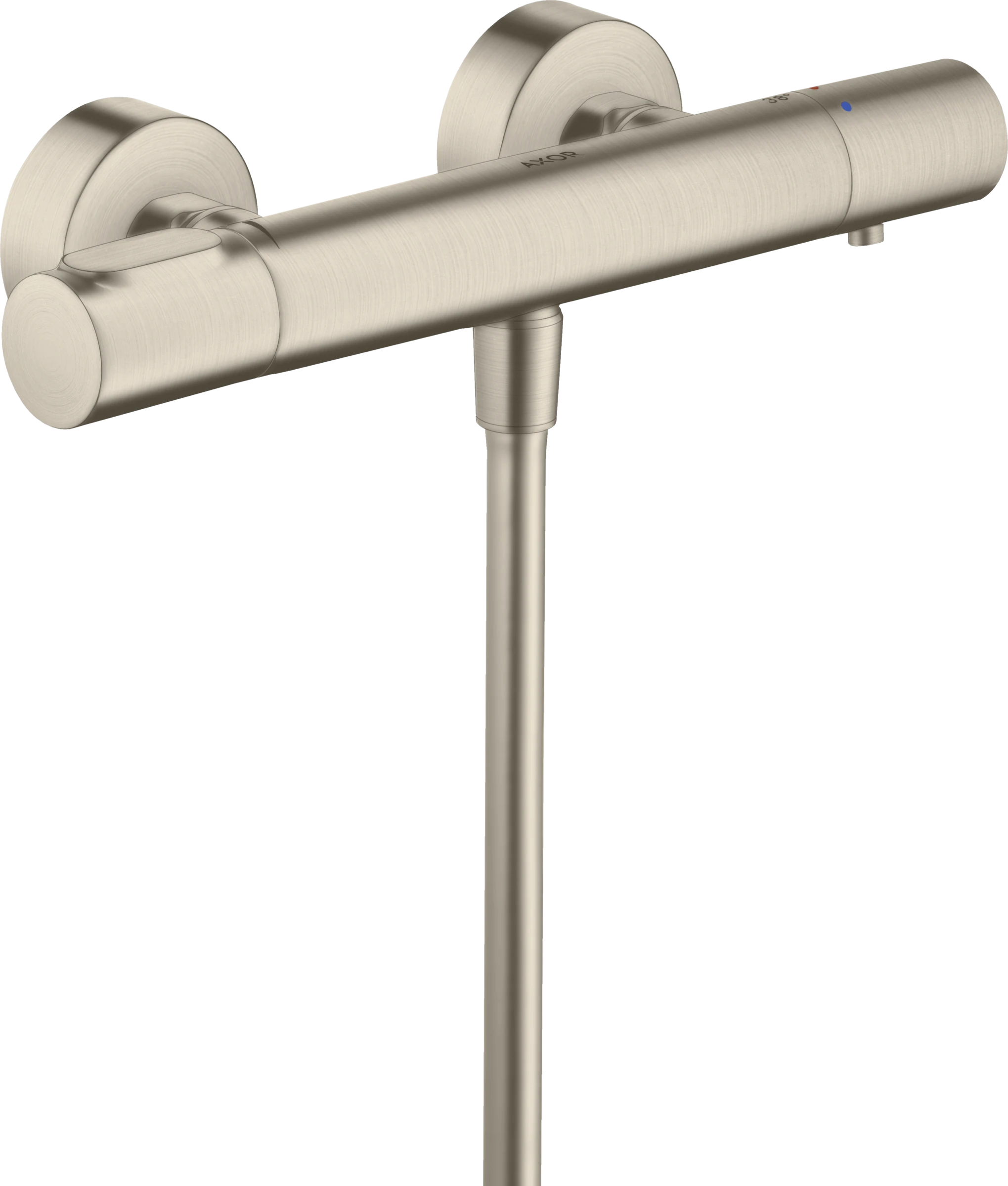 Axor Citterio M Thermostatic Shower Mixer For Exposed Installation Brushed Nickel