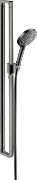 Axor Citterio E Shower Set 0.90 M With 3jet Hand Shower 120 Polished Black Chrome