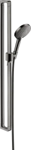 Axor Citterio E Shower Set 0.90 M With 3jet Hand Shower 120 Polished Black Chrome