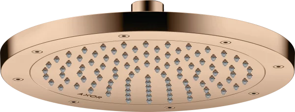 Axor Showersolutions Overhead Showers 283 X 265 X 91mm Rose Gold/gold - Polished