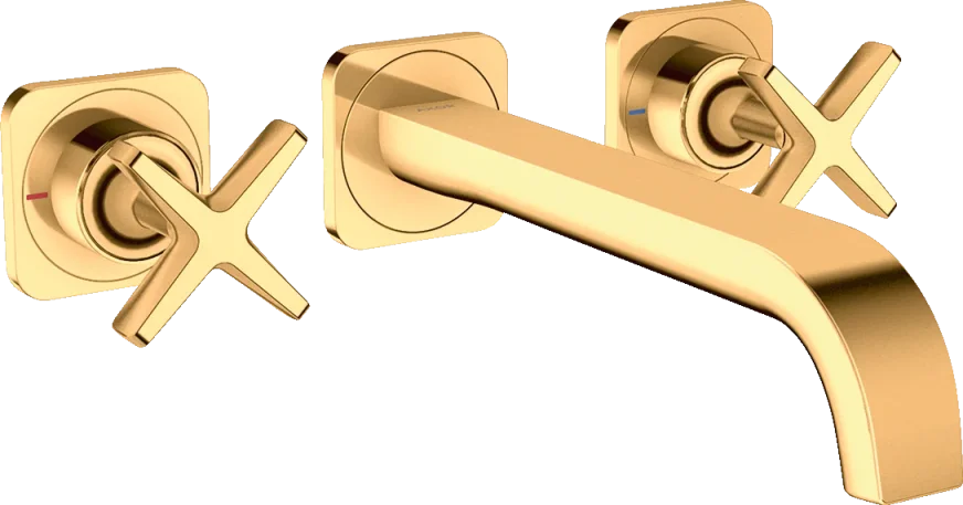 Axor Citterio E Manual Mixers 257 X 235 X 81mm Gold - Polished product image - Image 1
