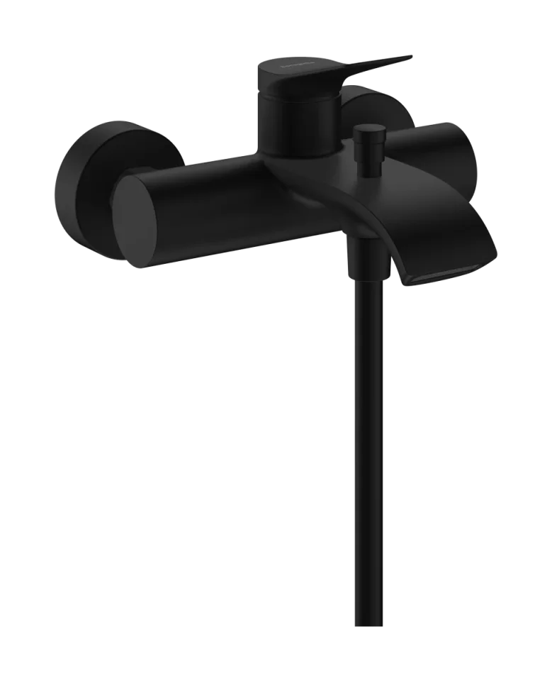 Hansgrohe Vivenis Bath Mixers Exposed 245 X 195 X 155mm Black - Matt product image - Image 1