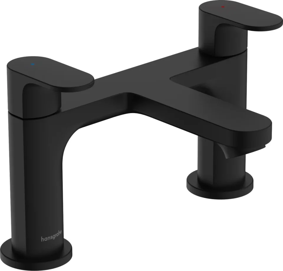 Hansgrohe Rebris S Bath Mixers Concealed 287 X 227 X 186mm Black - Matt product image - Image 1