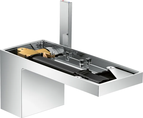 Axor Myedition Single Lever Basin Mixer 70 With Push-open Waste Without Plate Chrome