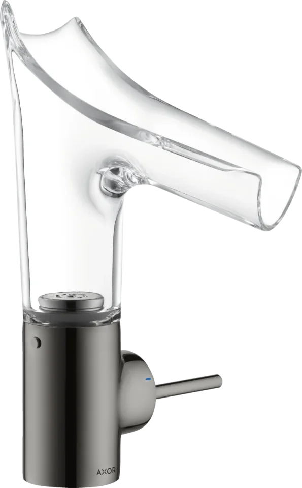 Axor Starck V Manual Mixers 395 X 278 X 160mm Gunmetal/chrome - Polished product image - Image 1