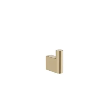 Crosswater Mpro Single Robe Hook Brushed Brass
