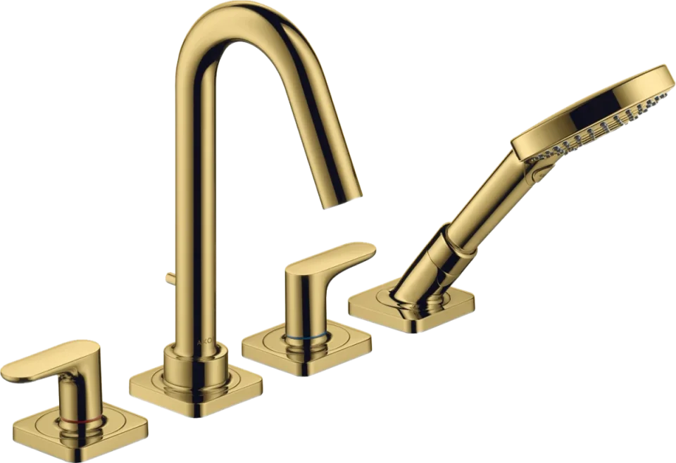 Axor Citterio M Bath Mixers Concealed 511 X 272 X 136mm Gold - Polished product image - Image 1
