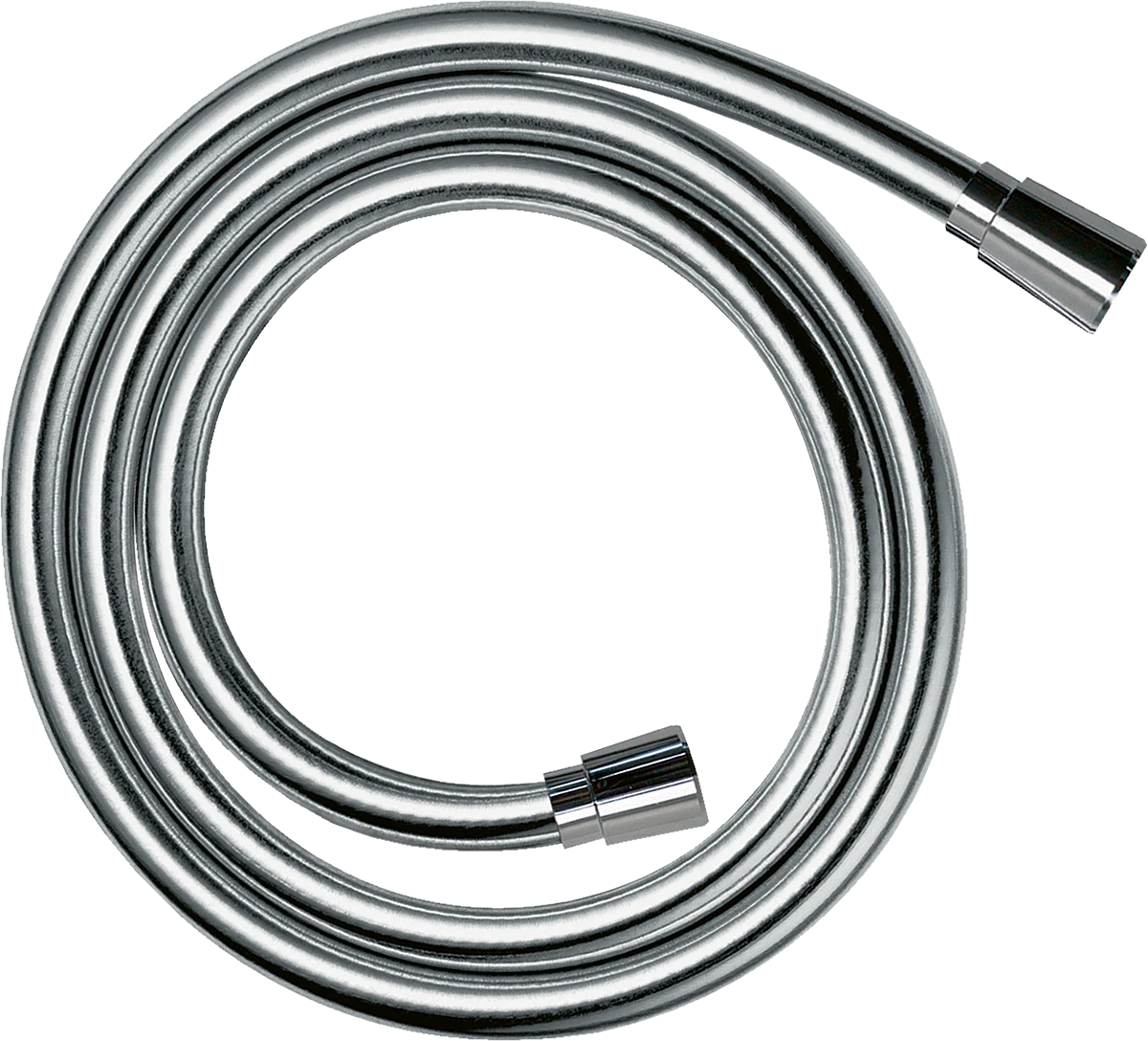 Axor Showersolutions Metal Effect Shower Hose 2.00 M With Conical Nuts Chrome