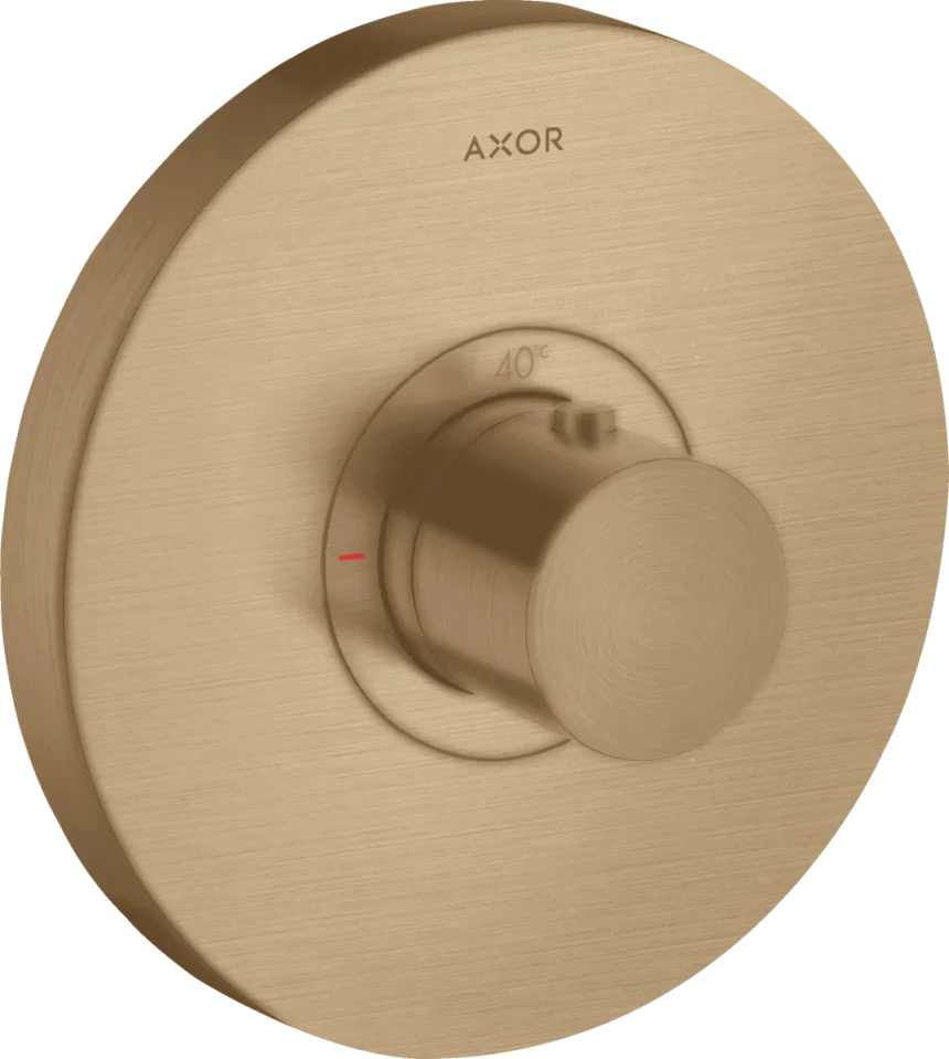 Axor Showerselect Thermostatic Shower Mixer Concealed 215 X 178 X 130mm Bronze - Brushed product image - Image 1