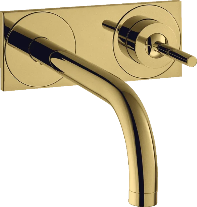 Axor Uno Manual Mixers 257 X 235 X 81mm Gold - Polished product image - Image 1