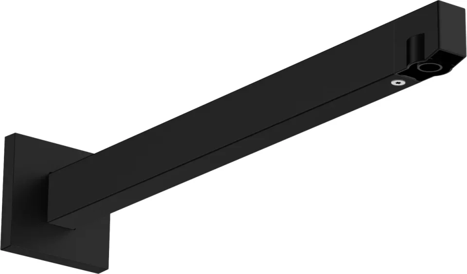 Hansgrohe Shower Arms 430 X 115 X 80mm Black - Matt product image - Image 1