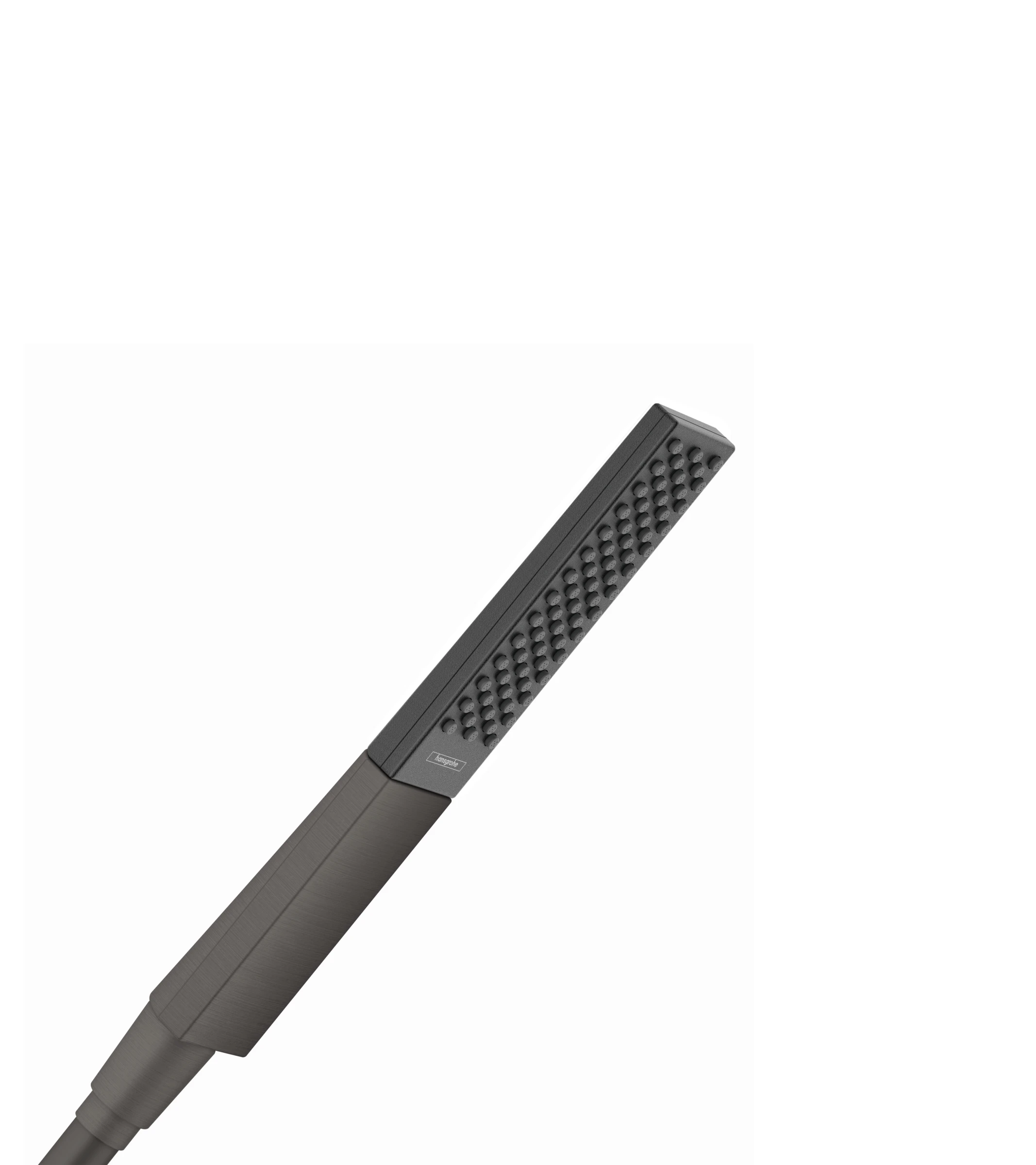 Hansgrohe Rainfinity Baton Hand Shower 100 1jet Ecosmart 9 L/min Brushed Black Chrome