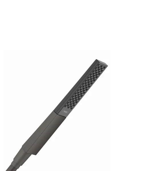 Hansgrohe Rainfinity Baton Hand Shower 100 1jet Ecosmart 9 L/min Brushed Black Chrome