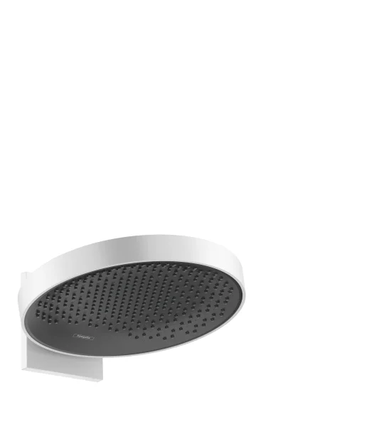 Hansgrohe Rainfinity Overhead Shower 360 1jet With Wall Connector Matt White