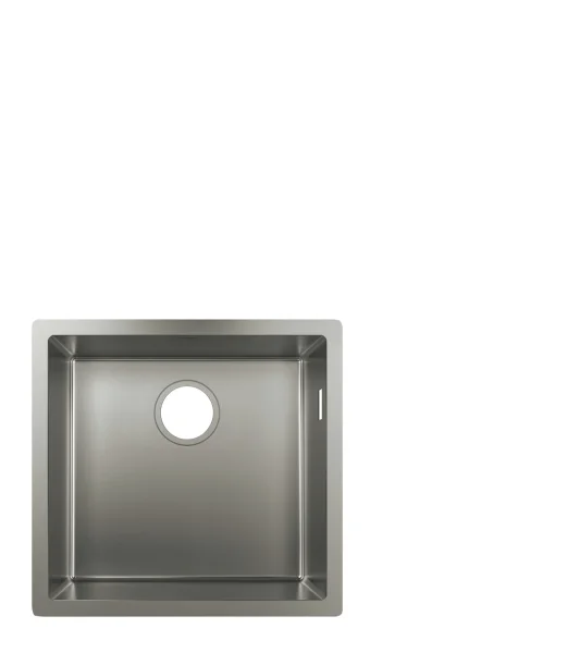 Hansgrohe S71 S719-u400 Undermount Sink 400 Stainless Steel