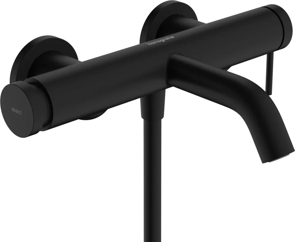 Hansgrohe Tecturis S Bath Mixers Exposed 450 X 295 X 140mm Black - Matt product image - Image 1