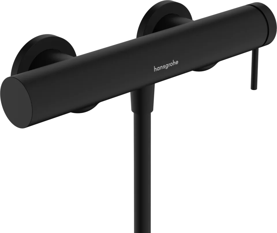 Hansgrohe Tecturis S Shower Mixers Exposed 360 X 135 X 105mm Black - Matt product image - Image 1