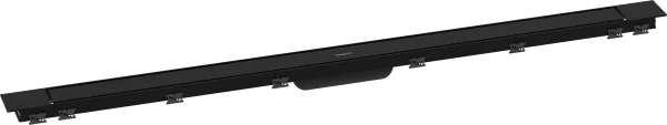 Hansgrohe Raindrain Match Plus Finish Sets Shower Wastes 1182 X 164 X 83mm Black - Matt