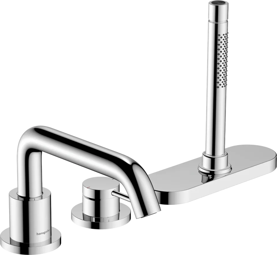 Hansgrohe Tecturis S Bath Mixers Concealed 553 X 286 X 229mm Chrome product image - Image 1