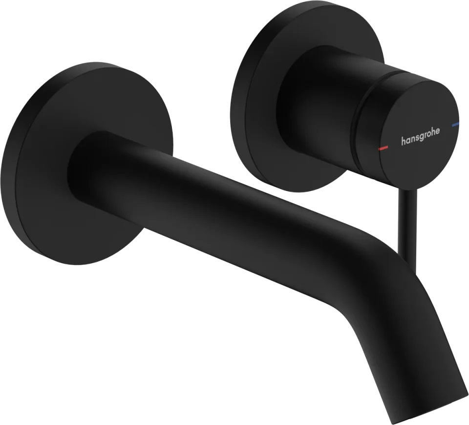 Hansgrohe Tecturis S Manual Mixers 255 X 233 X 83mm Black - Matt product image - Image 1