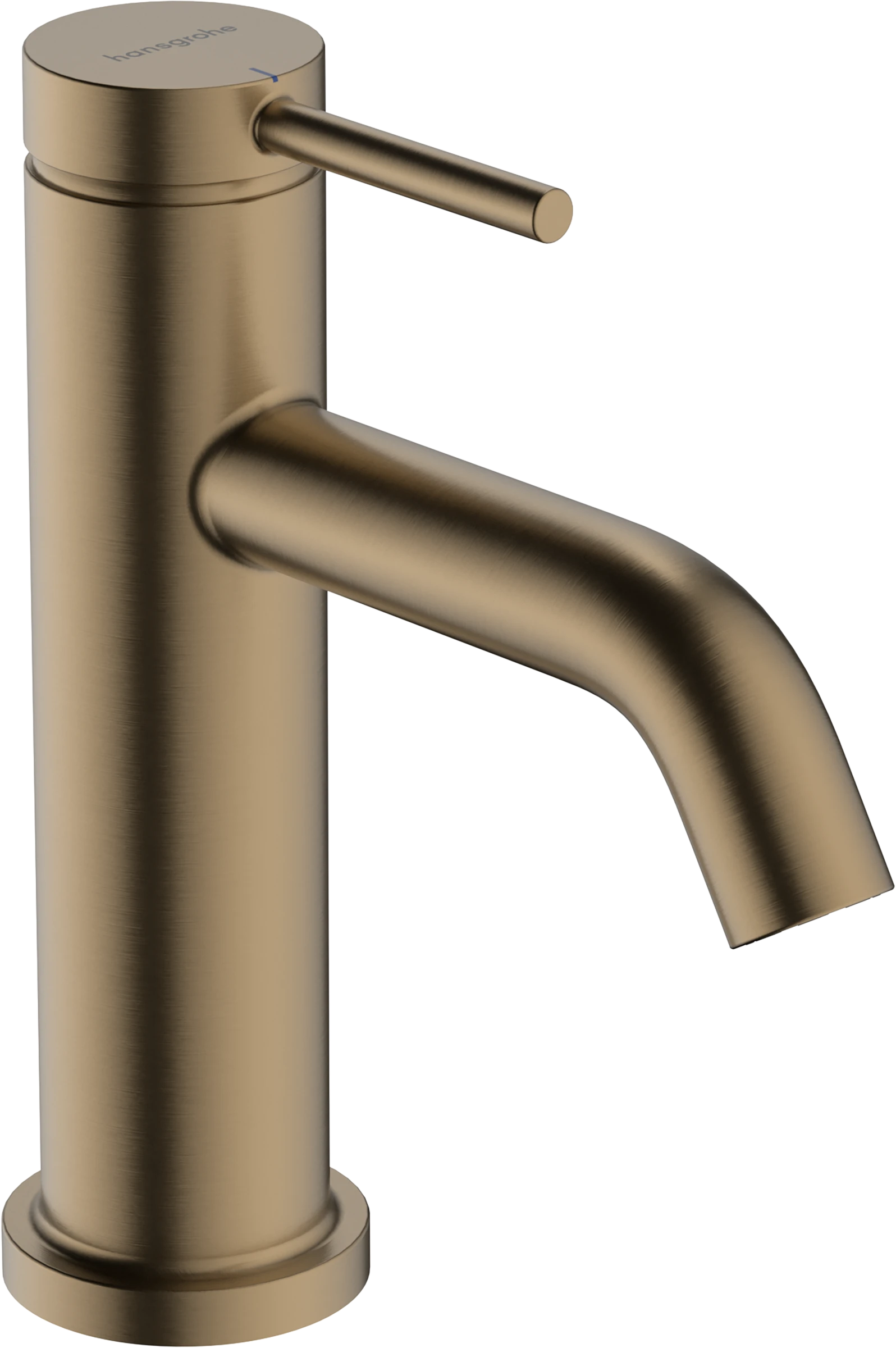 Hansgrohe Tecturis S Pillar Tap 400 X 210 X 75mm Bronze - Brushed