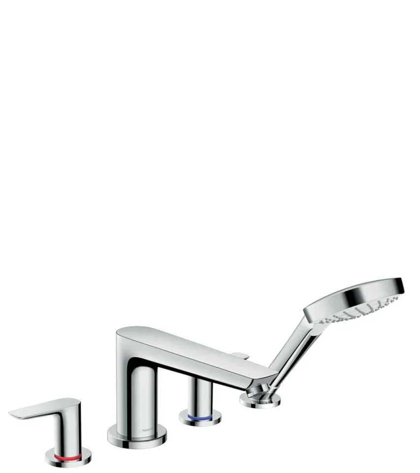 Hansgrohe Talis E Bath Mixers Concealed 504 X 263 X 128mm Chrome product image - Image 1