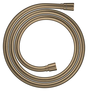 Axor Showersolutions Metal Effect Shower Hose 1.60 M With Conical Nuts Brushed Bronze