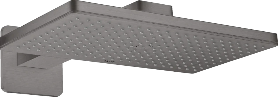 Axor Showersolutions Overhead Showers 590 X 385 X 215mm Gunmetal/chrome - Brushed product image - Image 1