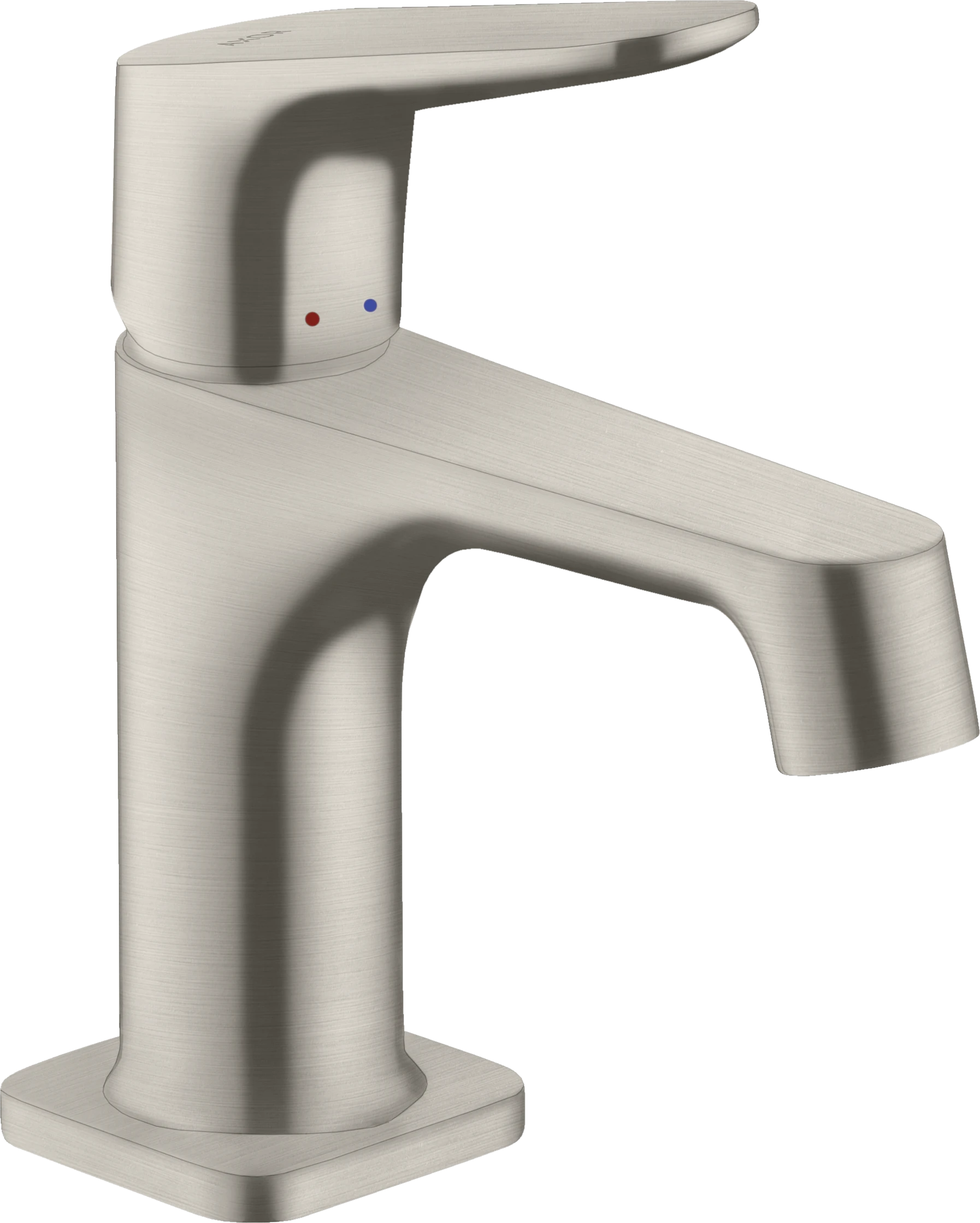 Axor Citterio M Single Lever Basin Mixer 70 For Cloakroom Basins With Pop-up Waste Stainless Steel
