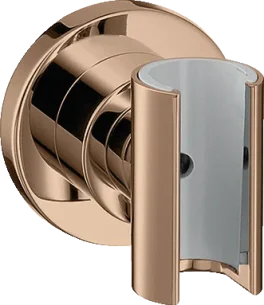 Axor Citterio Shower Support 115 X 65 X 65mm Rose Gold/gold - Polished product image - Image 1