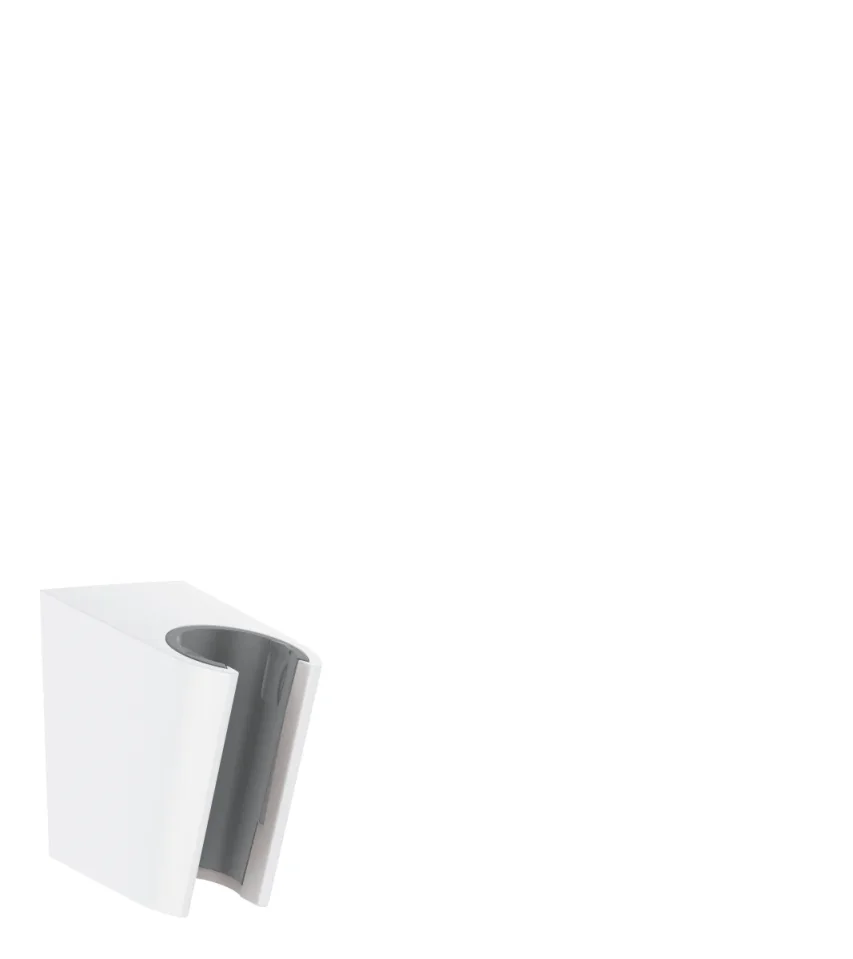 Hansgrohe Shower Support 131 X 71 X 70mm White - Matt product image - Image 1