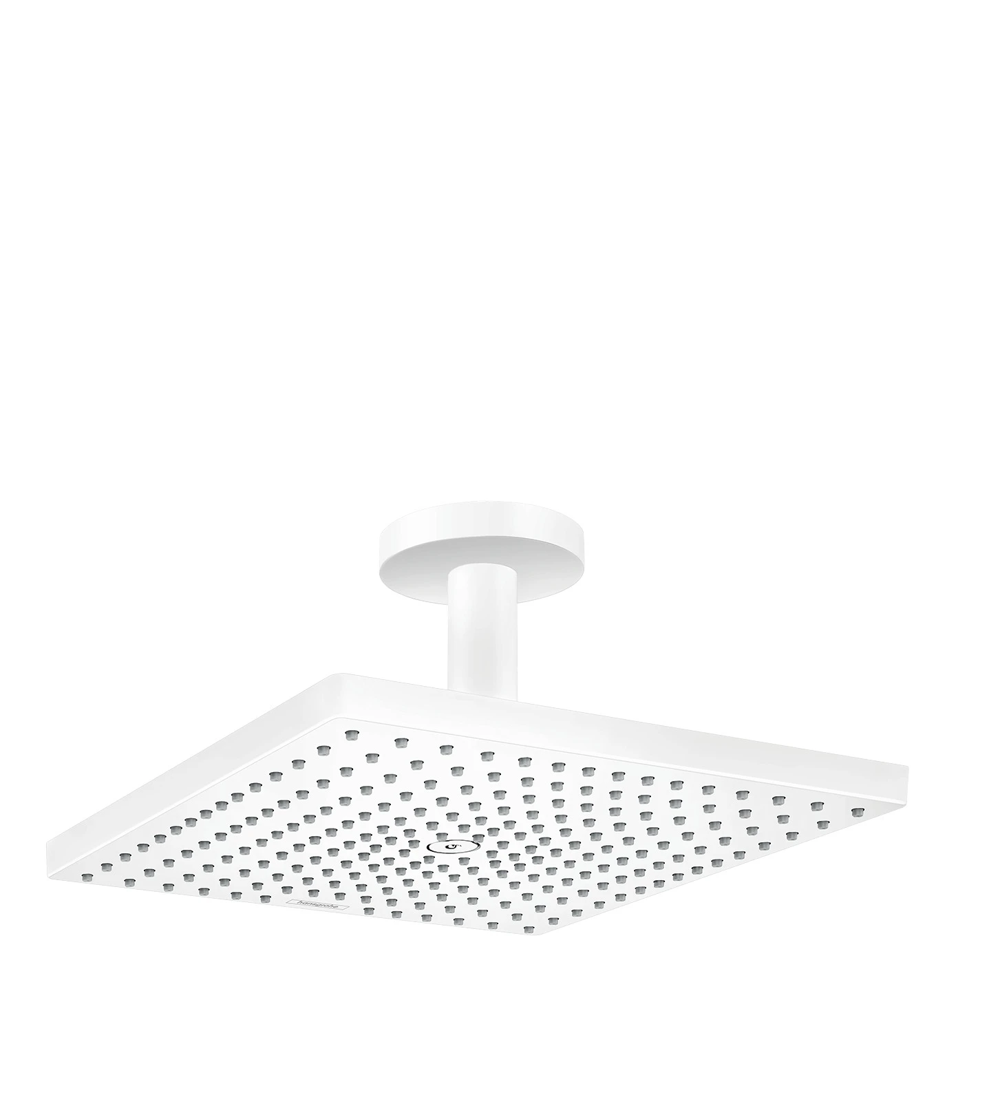 Hansgrohe Raindance E Overhead Shower 300 1jet With Ceiling Connector Matt White