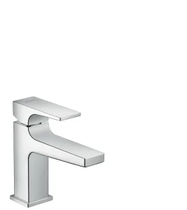 Hansgrohe Metropol Single Lever Basin Mixer 100 With Lever Handle For Handrinse Basins With Push-open Waste Set Chrome