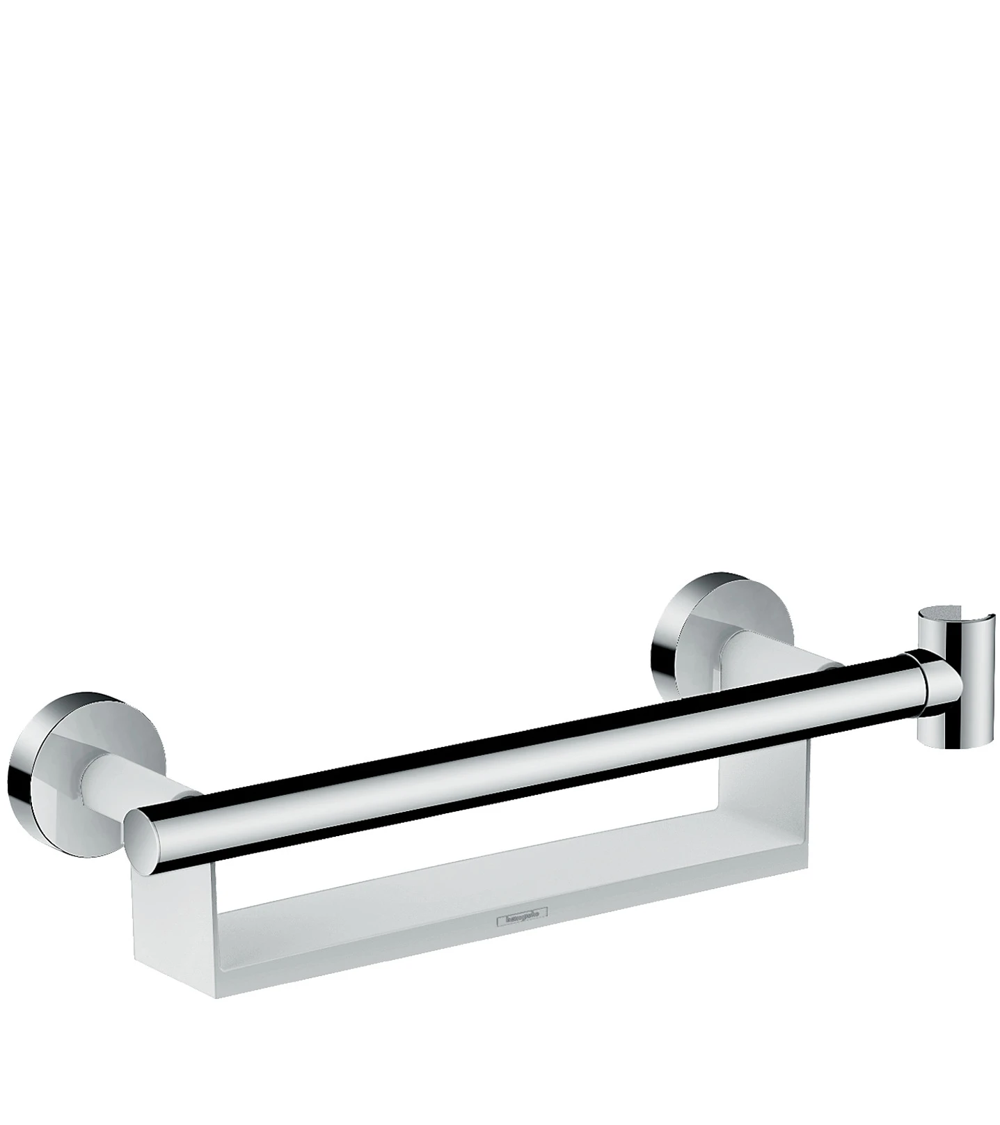 Hansgrohe Unica Grab Rail Comfort With Shelf And Shower Holder